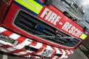 Epsom and Leatherhead fire brigades were called to the fire in Dorking Road, Epsom