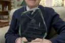 Years of help: John Cooper who won the borough's top mayoral award for his contribution to voluntary service