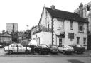 The British Legion Club in Clarendon Road was once a house called Elmsfield, the home of Captain Sutton. Pictured here in the early 1990s before it was demolished, it had the new telephone exchange next door to it. The Dome flats at can be seen in the