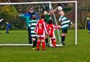 Chipstead's keeper takes another high ball