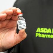 Handout photo issued by Asda of a dose of the coronavirus vaccine at an Asda in West Bromwich. Credit: Asda