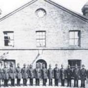 Line of duty: Redhill police, 1879; Head Constable George Rogers is on the left