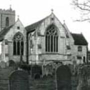 Grave matters: St Mary's Church, Reigate, where a ghostly woman was seen in 1975