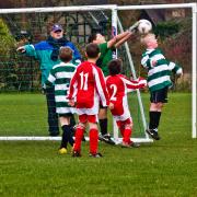 Chipstead's keeper takes another high ball