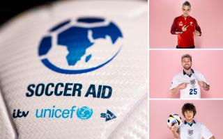 Sam Thompson, Bobby Brazier and Erin Doherty will be making their Soccer Aid debuts this year