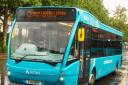 A picture of an Arriva bus