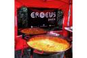 One of the market stalls, Crocus Paella