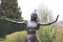 Most famous: The statue of Reigation Dame Margot Fonteyn in Riegate
