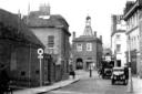 Much changed: This is how Church Street in Reigate looked during the 1920s