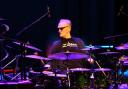 Ginger Baker playing the Drum Legends show