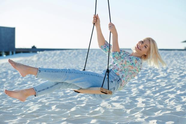 Redhill And Reigate Life: Holly Willoughby wearing pieces from the new collection (Marks and Spencer)