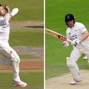 Sussex's Tom Haines and Ben Brown have been selected in the BBC Sport and Wisden's team of the years