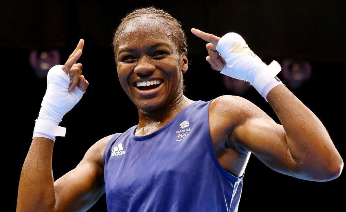 The first woman ever to win an Olympic Boxing gold medal: Congratulations Nicola Adams of Team GB...